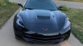 7th gen black 2016 Chevrolet Corvette 1LT coupe automatic For Sale