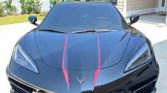 8th gen black 2023 Chevrolet Corvette 3LT coupe For Sale