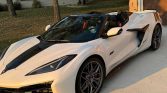 8th gen Pearl White 2023 Chevrolet Corvette Z06 3LZ convertible For Sale