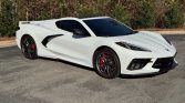 8th gen white 2020 Chevrolet Corvette Stingray coupe For Sale