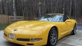 5th gen yellow 2003 Chevrolet Corvette Z06 coupe For Sale