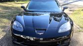 6th gen black 2009 Chevrolet Corvette manual For Sale