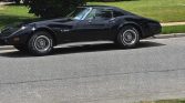 3rd gen black 1975 Chevrolet Corvette automatic For Sale