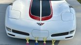 5th gen white 2004 Chevrolet Corvette Z06 manual For Sale