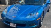 6th gen electric blue 2008 Chevrolet Corvette convertible For Sale