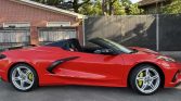 8th gen red 2021 Chevrolet Corvette Stingray 3LT convertible For Sale
