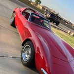 3rd gen red 1971 Chevrolet Corvette automatic V8 For Sale