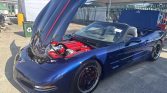 5th gen blue 2004 Chevrolet Corvette convertible automatic For Sale
