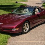 5th gen red 2003 Chevrolet Corvette 50th anniversary automatic For Sale