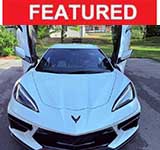 8th gen White Pearl Metallic Tricoat 2023 Chevrolet Corvette For Sale