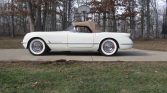 1st gen white 1954 Chevrolet Corvette convertible For Sale