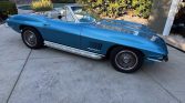 2nd gen light blue 1967 Chevrolet Corvette convertible For Sale