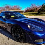 6th gen blue 2006 Chevrolet Corvette manual coupe For Sale