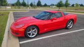 6th gen red 2013 Chevrolet Corvette automatic coupe For Sale