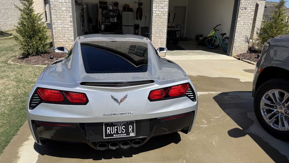 Ultimat Floor Mats For 2014-2019 Chevy Corvette C7 Stingray – Jet Black, 32oz Premium, Front Set