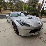 7th gen grey 2017 Chevrolet Corvette 1LT automatic low miles For Sale