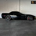 5th gen black 2003 Chevrolet Corvette Z06 manual For Sale