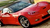 6th gen red 2010 Chevrolet Corvette Grand Sport 3LT low miles For Sale