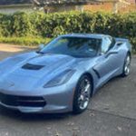 7th gen Sterling Blue Metallic 2017 Chevrolet Corvette Z51 3LT For Sale