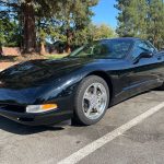 5th gen black 2000 Chevrolet Corvette 6spd manual coupe For Sale