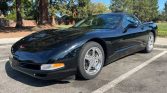 5th gen black 2000 Chevrolet Corvette 6spd manual coupe For Sale