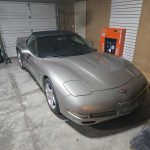 5th gen pewter 2002 Chevrolet Corvette convertible For Sale