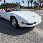 4th gen white 1995 Chevrolet Corvette convertible For Sale