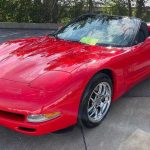 5th gen red 1999 Chevrolet Corvette low miles convertible For Sale