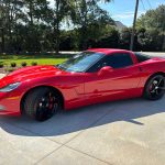 6th gen red 2007 Chevrolet Corvette coupe automatic For Sale