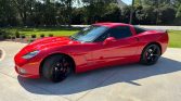 6th gen red 2007 Chevrolet Corvette coupe automatic For Sale