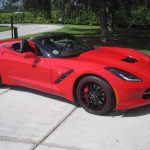 7th gen red 2015 Chevrolet Corvette 2LT Z51 convertible For Sale
