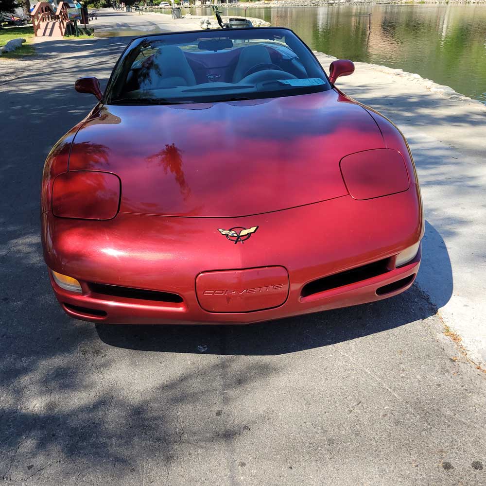 5th gen red 1999 Chevrolet Corvette convertible automatic For Sale