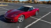 6th gen red 2008 Chevrolet Corvette convertible automatic For Sale