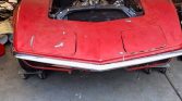 3rd gen red 1969 Chevrolet Corvette convertible For Sale