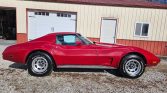 3rd gen red 1977 Chevrolet Corvette coupe automatic For Sale