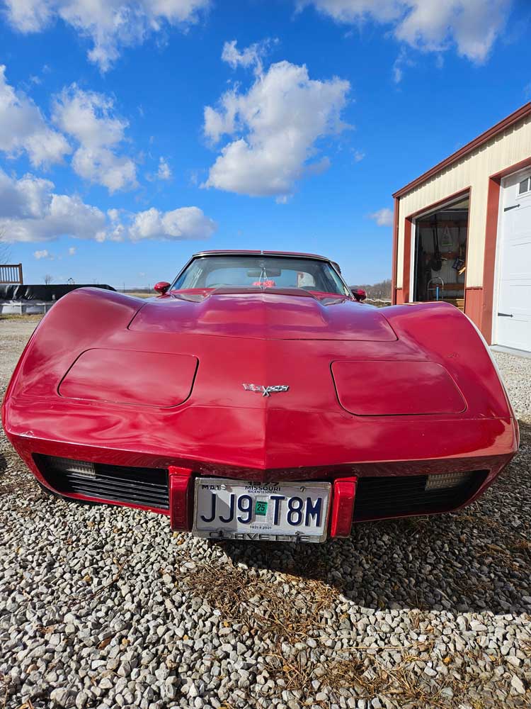 3rd gen red 1977 Chevrolet Corvette coupe automatic For Sale ...