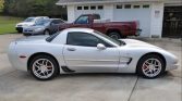 5th gen Quicksilver Metallic 2002 Chevrolet Corvette Z06 manual For Sale