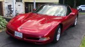 5th gen red 2002 Chevrolet Corvette coupe automatic For Sale