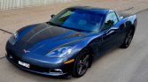 6th gen Cyber Grey 2009 Chevrolet Corvette Z51 automatic coupe For Sale