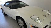 White 1993 Chevrolet Corvette automatic convertible For Sale