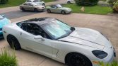 White 2005 Chevrolet Corvette Z51 manual track-ready For Sale