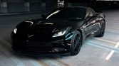 Black 2016 Chevrolet Corvette Z51 low miles coupe For Sale