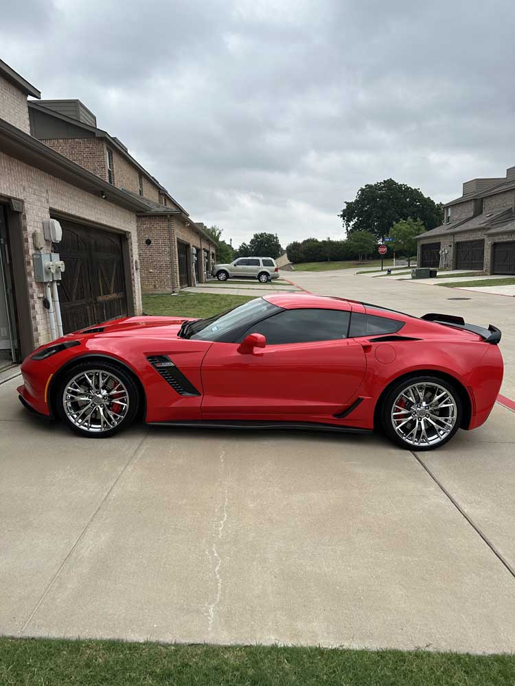 Torch Red 2016 Chevrolet Corvette Z06 coupe automatic For Sale