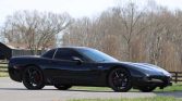 Black 2001 Chevrolet Corvette Z06 manual coupe For Sale