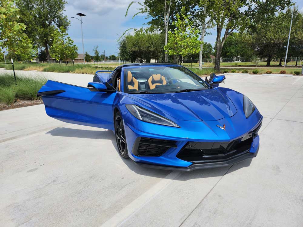 Elkhart Blue 2023 Chevrolet Corvette Stingray 2LT Coupe Z51 Package For Sale