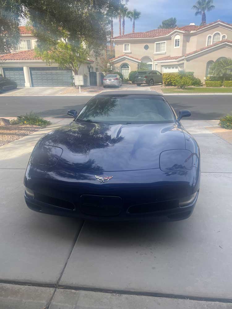 LeMans Blue Metallic 2004 Chevrolet Corvette automatic For Sale