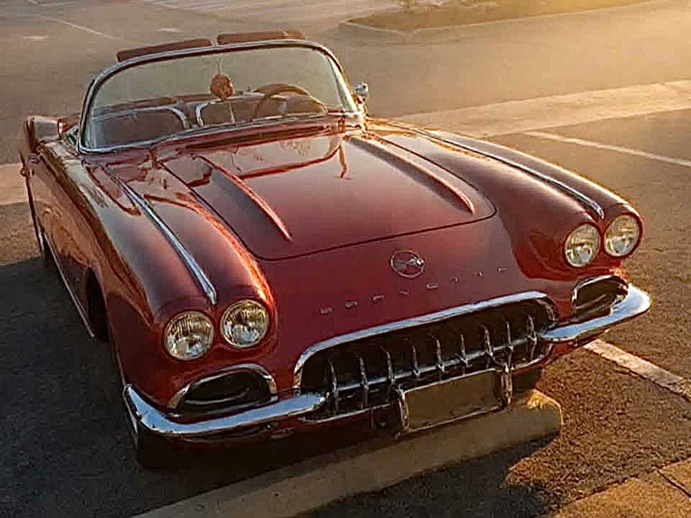 Red 1962 Chevrolet Corvette manual convertible For Sale