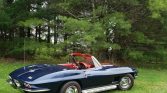 Blue 1967 Chevrolet Corvette manual convertible For Sale