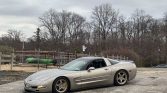 Silver 1999 Chevrolet Corvette 6spd manual coupe For Sale