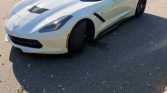 White 2015 Chevrolet Corvette Stingray Z51 2LT low miles manual For Sale